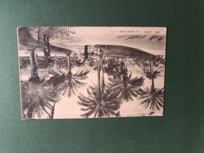 carte postala Nisa -Franta , anul 1910 , Circulata ,stampilata ,stare excelenta foto