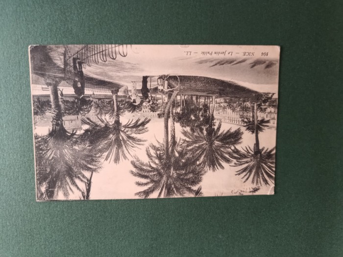 carte postala Nisa -Franta , anul 1910 , Circulata ,stampilata ,stare excelenta