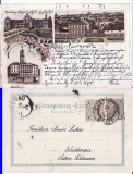 Cernauti , Bucovina - litografie -editura Krug, Circulata, Printata