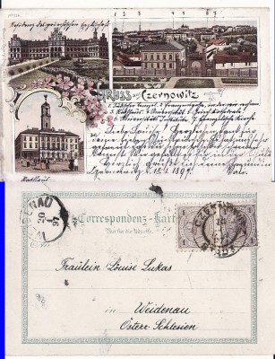 Cernauti , Bucovina - litografie -editura Krug foto