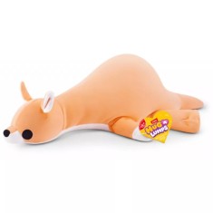 Jucarie de plus super moale, Hug A Lumps, S2, Cangurul Jess, 60 cm