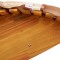 Sezlong 2 buc. Lemn Solid de Acacia Maro - 10
