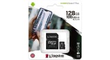 Card de memorie MicroSD si SD Kingston Canvas Select Plus, 128GB, 100MB/s, Blister Retail