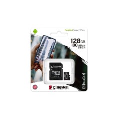 Card de memorie MicroSD si SD Kingston Canvas Select Plus, 128GB, 100MB/s, Blister Retail