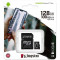 Card de memorie MicroSD si SD Kingston Canvas Select Plus, 128GB, 100MB/s, Blister Retail