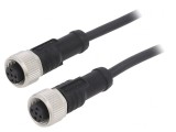 Cablu senzori/automatizări 5 PIN M12-M12 2m