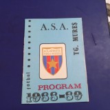 Program-agenda ASA TG. Mures 1988-1989