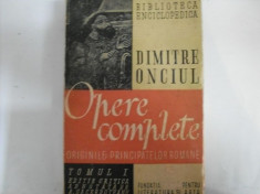 Opere Complete - Dimitrie Onciul ,551819 foto