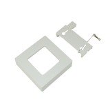 Cumpara ieftin Aproape nou: Rama PNI 1212C alba patrata pentru spot LED PNI C-Light 1212