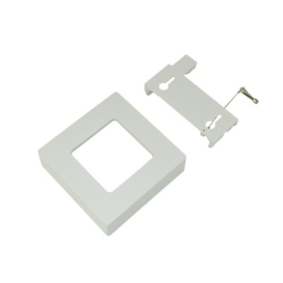 Rama PNI 1212C alba patrata pentru spot LED PNI C-Light 1212 foto