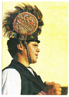 QW28 - Tematica arta populara 18 - costume populare - Orlat - Sibiu foto