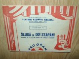 PROGRAM TEATRUL NATIONAL CRAIOVA SESIUNEA 1953-1954