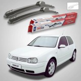 Cumpara ieftin Ștergătoare Volkswagen Golf 4 3 Uși 1997-2002 | Set Față Flat &ndash; TeamCar&reg;