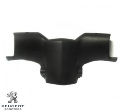 Carena inferioara bord (ghidon) originala Peugeot Ludix 10B One - Snake - Trend - Ludix 12 Blaster - Ludix 14 Classic - Elegance 2T 50cc (neagra) foto
