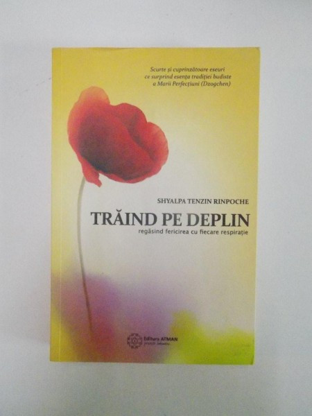 TRAIND PE DEPLIN REGASIND FERICIREA CU FIECARE RESPIRATIE de SHYALPA TENZIN RINPOCHE 2015