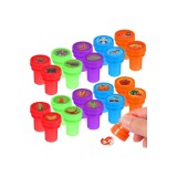 Set de ștampile pentru fructe și legume &ndash; 20 de ștampile cu auto-&icirc;ncărcare pentru recompense creative