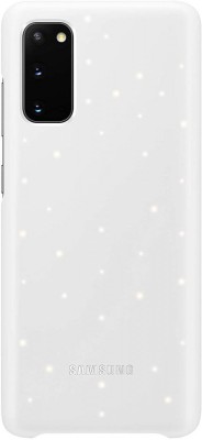 Galaxy S20; Protective LED Cover; White foto