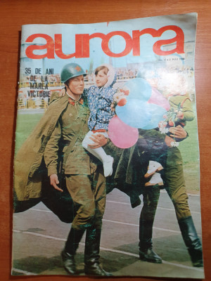 revista aurora 5 mai 1980-35 de ani de la sfarsitul celui de-al 2 razboi mondial foto