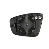 Geam oglinda VW Polo (6R) 08.2009- Partea Dreapta Asferica Cu Incalzire 6R0857522A 6R0857522F, cod producator TAPQ47