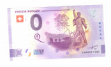 Bancnota souvenir Elvetia 0 euro Freddie Mercury Queen The Studio 2021-3, UNC