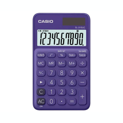 Calculator portabil Casio SL-310UC 10 digits Violet foto