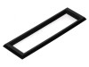 Cadru Negru ABS 97,5x29,4mm 81,5x17,2mm