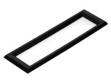 Cadru Negru ABS 97,5x29,4mm 81,5x17,2mm