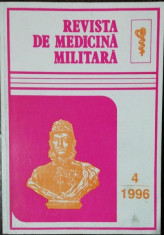 REVISTA DE MEDICINA MILITARA NR 4 -1996 foto