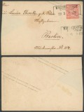 Germany North Conf - Postal stationery Cut Cover to Berlin DB.532