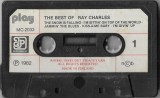 Ray Charles - The Best Of Ray Charles, Caseta audio