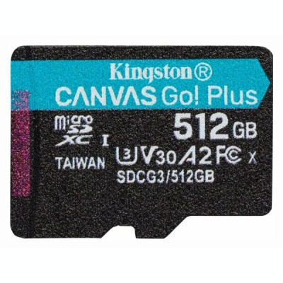 Memorie MicroSD cu adaptor 512GB KINGSTON SDCG3/512GB foto