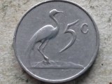 AFRICA DE SUD-5 CENTS 1967