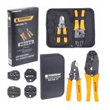 Set 2 clesti pentru sertizare cabluri electrice 7 in 1, Powermat
