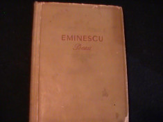 EMINESCU-POEZII-CU DEDICATIE CATRE ACTORUL GEORGE BUNEA/1930-265 PG- foto
