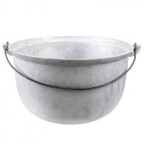 Ceaun tuci aluminiu alimentar 6L fund rotund Zilan EXT 7238