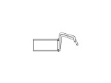 Radiator Incalzire Lexus GX, 11.2001-11.2009, GX470, motor 4.7 V8, benzina, aluminiu brazat/aluminiu, 285x134x26 mm, SRLine