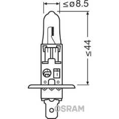 BEC 12V H1 55 W COOL BLUE INTENSE OSRAM
