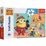 PUZZLE TREFL 60 DESPICABLE ME 4 MINIONII FERICITI, TREFL 60P