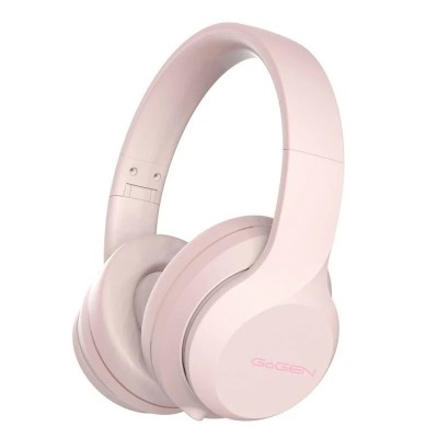 Casti fara fir GoGEN HBTM 45P, bluetooth 5.3, volum, aux-in, autonomie pana la 31 ore, roz foto