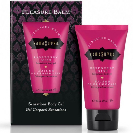 Kama Sutra Balsam de plăcere stimulant cu aromă de zmeură 50ml