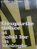 S. Oeriu - Gruparile tiolice si rolul lor in biologie (Editia: 1977)