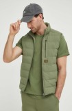 G-Star vestă bărbați, culoarea verde, de tranzitie