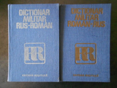 CHECICHES LAURENTIU - DICTIONAR MILITAR ROMAN RUS, RUS ROMAN foto