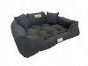 KingDog Black Dog Couch Lounger 75x65 cm
