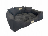 KingDog Black Dog Couch Lounger 55x45 cm