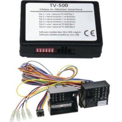 TF-NBT interfata modul activare / deblocare video in miscare BMW CarStore Technology foto