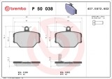 BREMBO P 50 038 PRIME LINE set placute frana,frana disc