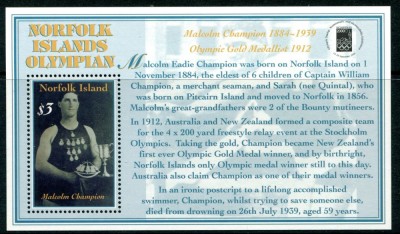 NORFOLK 2000 OLYMPHILEX foto