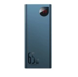 Powerbank Baseus Adaman Metal 20000mAh PD QC 3.0 65W 2xUSB + USB-C + micro USB (Albastru)