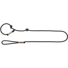 Trixie Lesa si Zgarda Strangulanta Be Nordic, S-M: 1.7 m/ 8 mm, Negru/ Nisipiu 17245